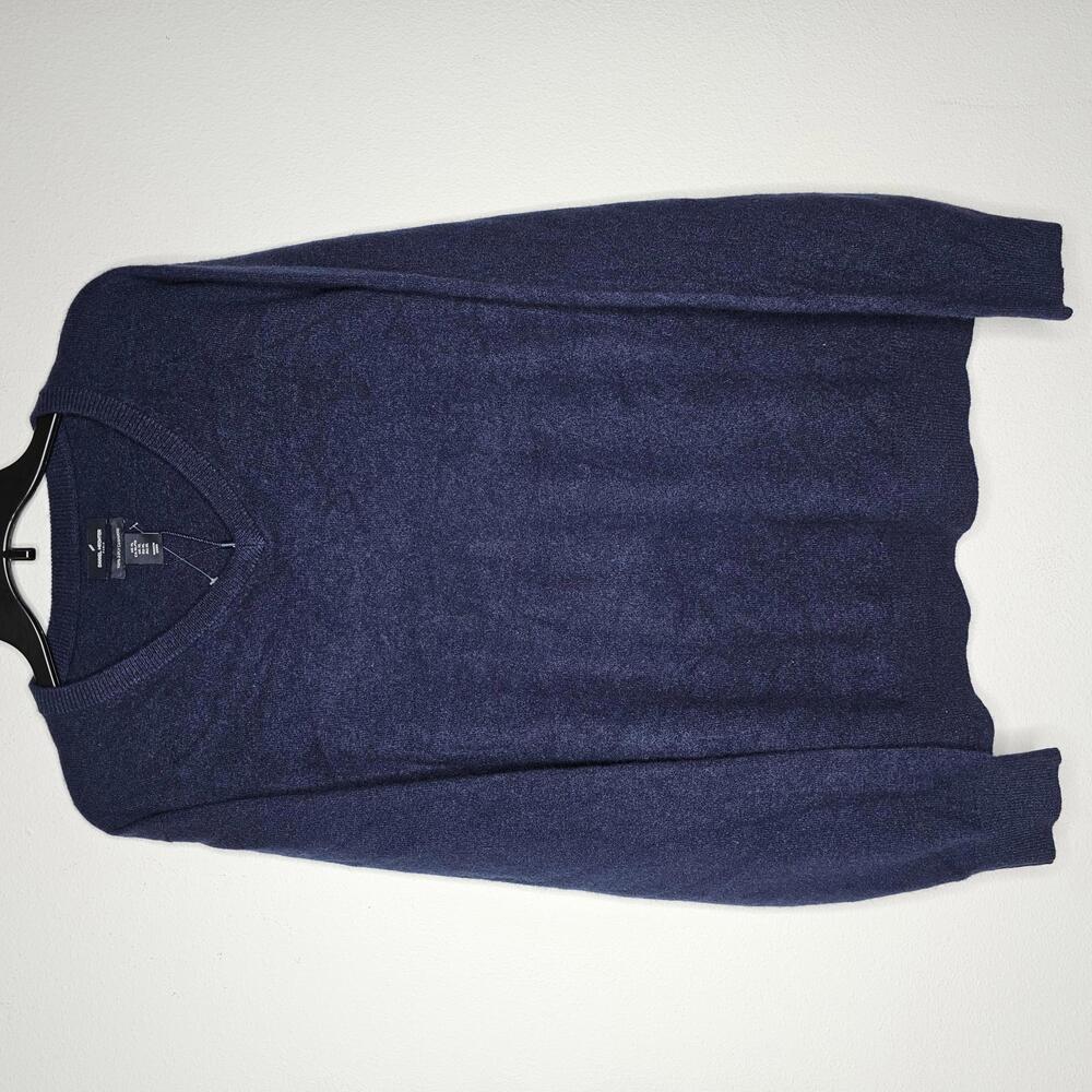 NWOT Daniel Hechter Men's Navy/100% Cashmere Sweater Size XL